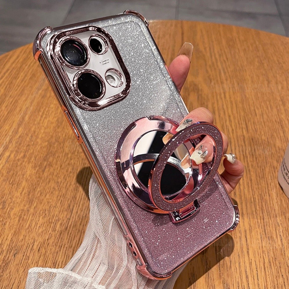 สําหรับRedmi17 5GสําหรับRedmi 17 C 17C 1 7 Redmi17 C Redmi17C 2026 ผู้ถือแหวนยึดเคสโทรศัพท์ฟอยล์Bling Glitterอะคริลิคใสกันกระแทกปกหลัง | Shopee Thailand