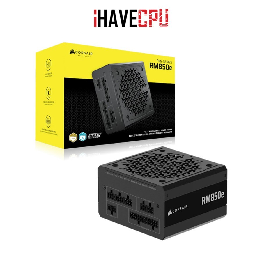 อุปกรณ์จ่ายไฟ (psu) iHAVECPU CORSAIR RM850E - 850W (80+GOLD) (CP-9020296-NA)