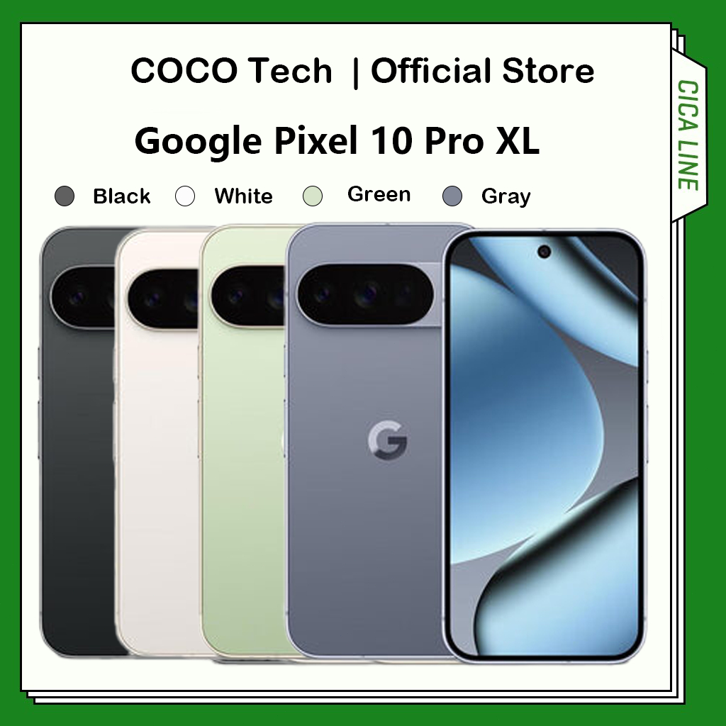 Google Pixel 10 Pro XL Google Tensor G5 6.8 inch Super Actua LTPO OLED Screen 120Hz 5200mAh 45W