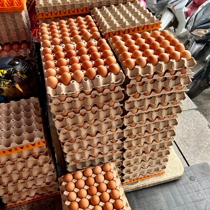 🥚🥚CP ไข่ไก่สดปลอดสาร เบอร์ 2 แพ็ค 30 ฟอง ถาดกระดาษ ไข่สด ไข่ไก่ ไข่ cp ไข่สวย ไข่ปลอดสาร โปรตีน ไข่ขาว | Shopee Thailand
