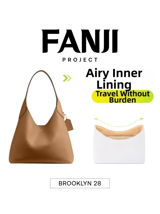 FANJI PROJECT | กระเป๋า Brookly 28 จากกระดาษ DuPont ใช้ได้กับ Coach | Lazada Thailand