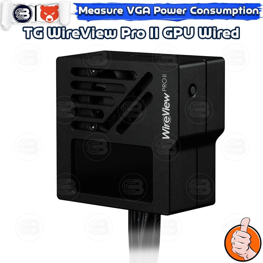 [CoolBlasterThai] THERMAL GRIZZLY WIREVIEW PRO II WIRED (TG-WV-P2-H19W) GPU Power Consumption TFT-IPS Display (จอแสดง... | Shopee Thailand