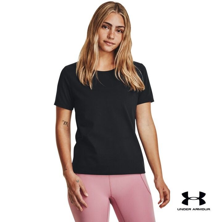 Under Armour เสื้อแขนสั้น UA Meridian สำหรับผู้หญิง | Shopee Thailand