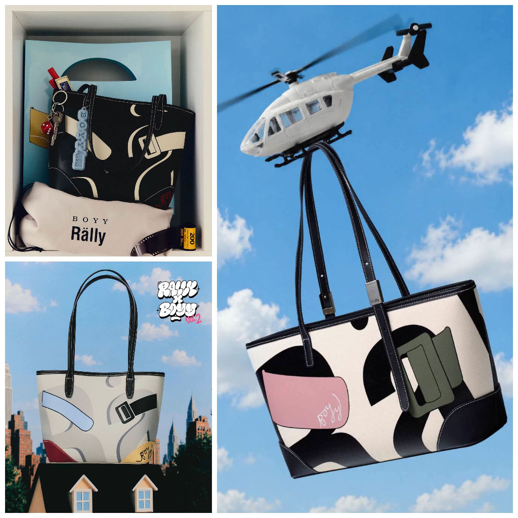 Rally x BOYY Bench Bag เปิดจองคอลใหม่ Rally x BOYY Rally Loop Bag กระเป๋า Rally ของแท้ มือ 1 | Shopee Thailand