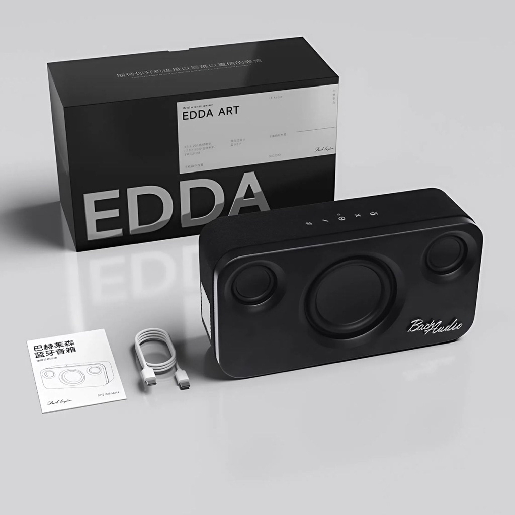 Bach Layton รุ่น Edda A1 ลำโพงบลูทูธดีไซน์ทันสมัย พร้อมระบบสเตริโอ 2.1 | Shopee Thailand
