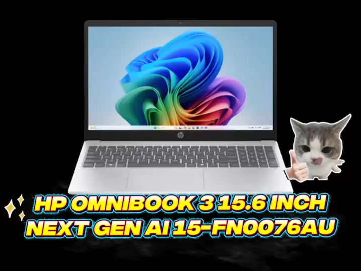 [ผ่อน 0% 10 ด.]HP OMNIBOOK 3 NEXT GEN AI 15-FN0076AU /Ryzen AI 5 330/ประกัน 2 Years Onsite | Lazada Thailand