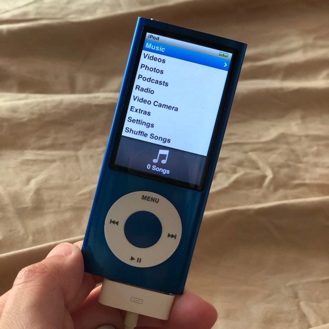 ไอพอดนาโน สีน้ำเงิน iPod Nano 5th generation 8GB | Shopee Thailand