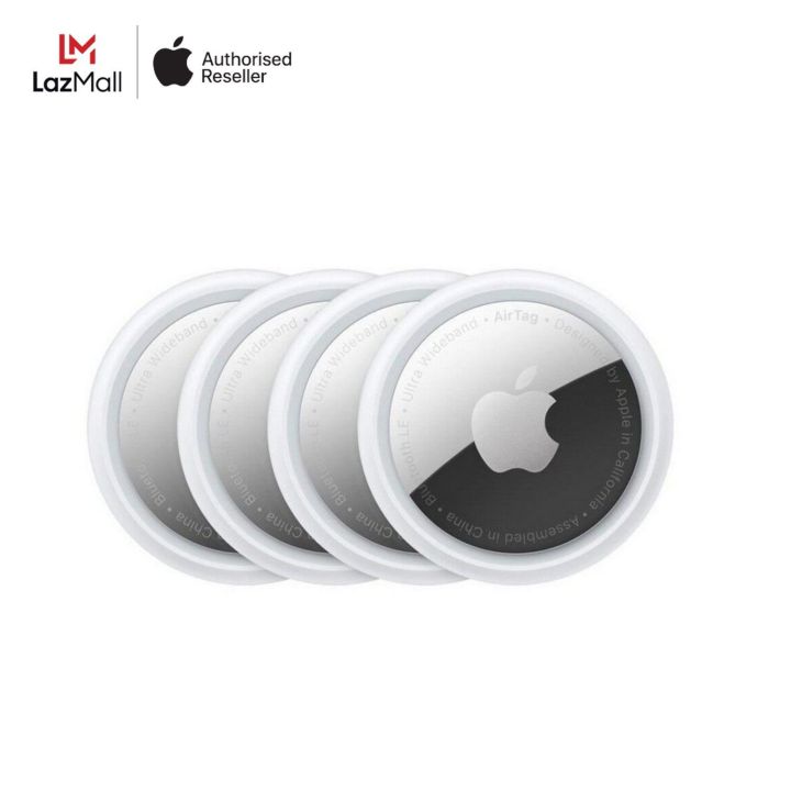 Apple AirTag รุ่น 1 รุ่น 2 (4 Pack) อุปกรณ์ติดตาม ป้องกันการสูญหาย | Lazada Thailand