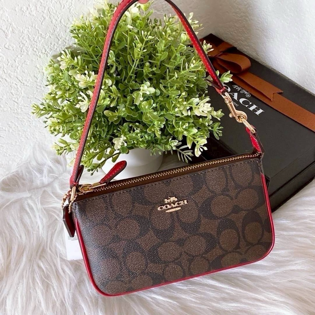 [ส่งฟรี📮] พร้อมส่งแท้💯%🇺🇸 Coach Nolita 19 In Signature Canvas/Leather • Style No. C3308, C7362
