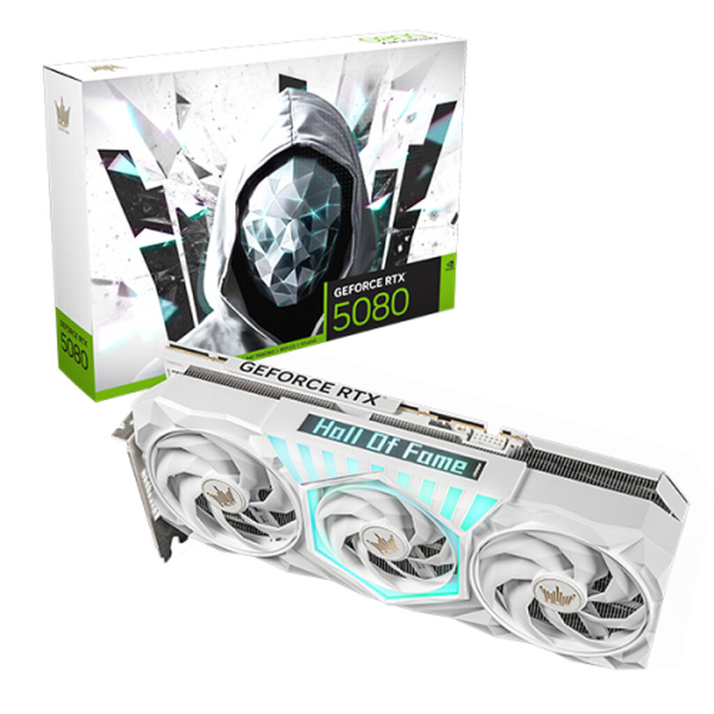 GALAX GeForce RTX 5080 HOF Gaming 16GB GDDR7 256-bit (58NZN6MDDPFG) | Shopee Thailand