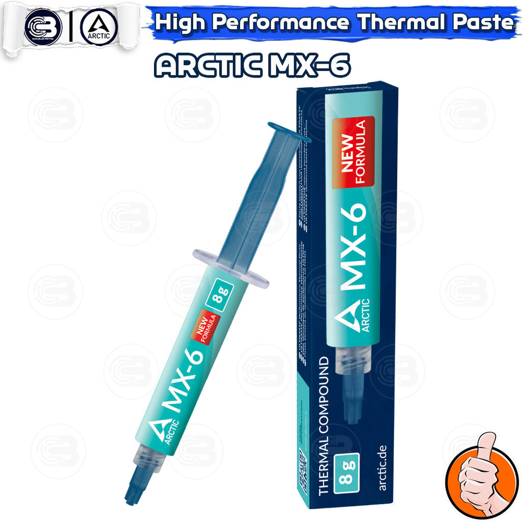 [CoolBlasterThai] ARCTIC MX-6 8g. Thermal compound (Heat sink silicone) (ซิลิโคนนำความร้อน)
