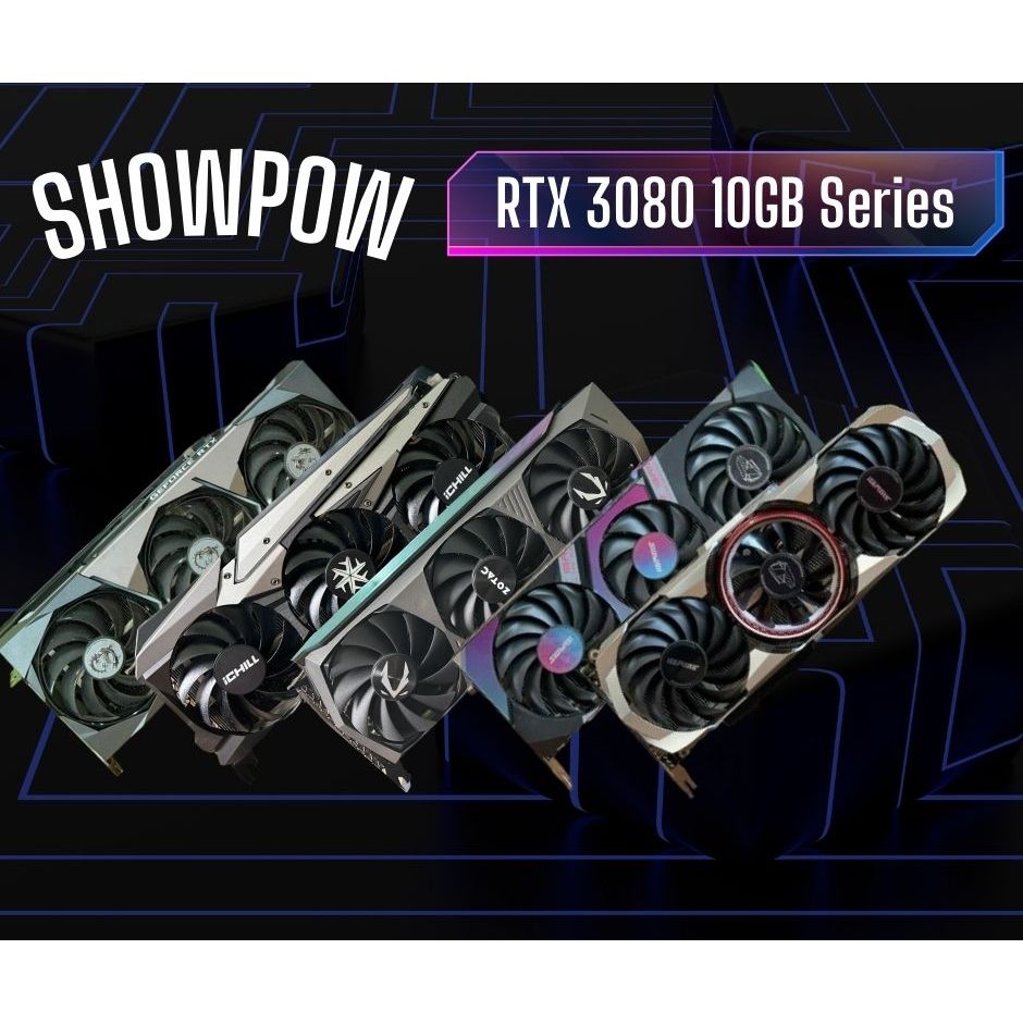 การ์ดจอ RTX 3080 10GB หลายแบรนด์ | Shopee Thailand
