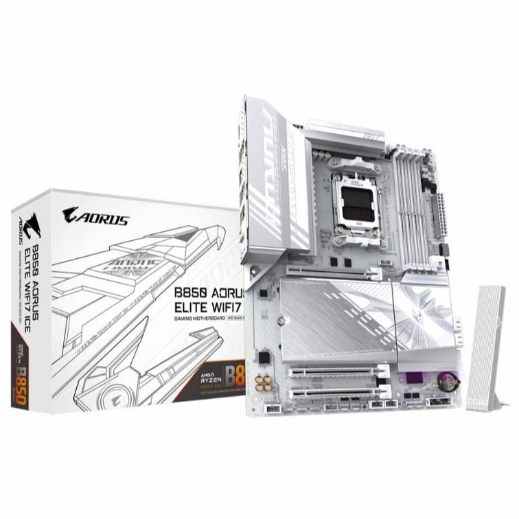 GIGABYTE B850 AORUS ELITE WIFI7 ICE MAINBOARD | Shopee Thailand