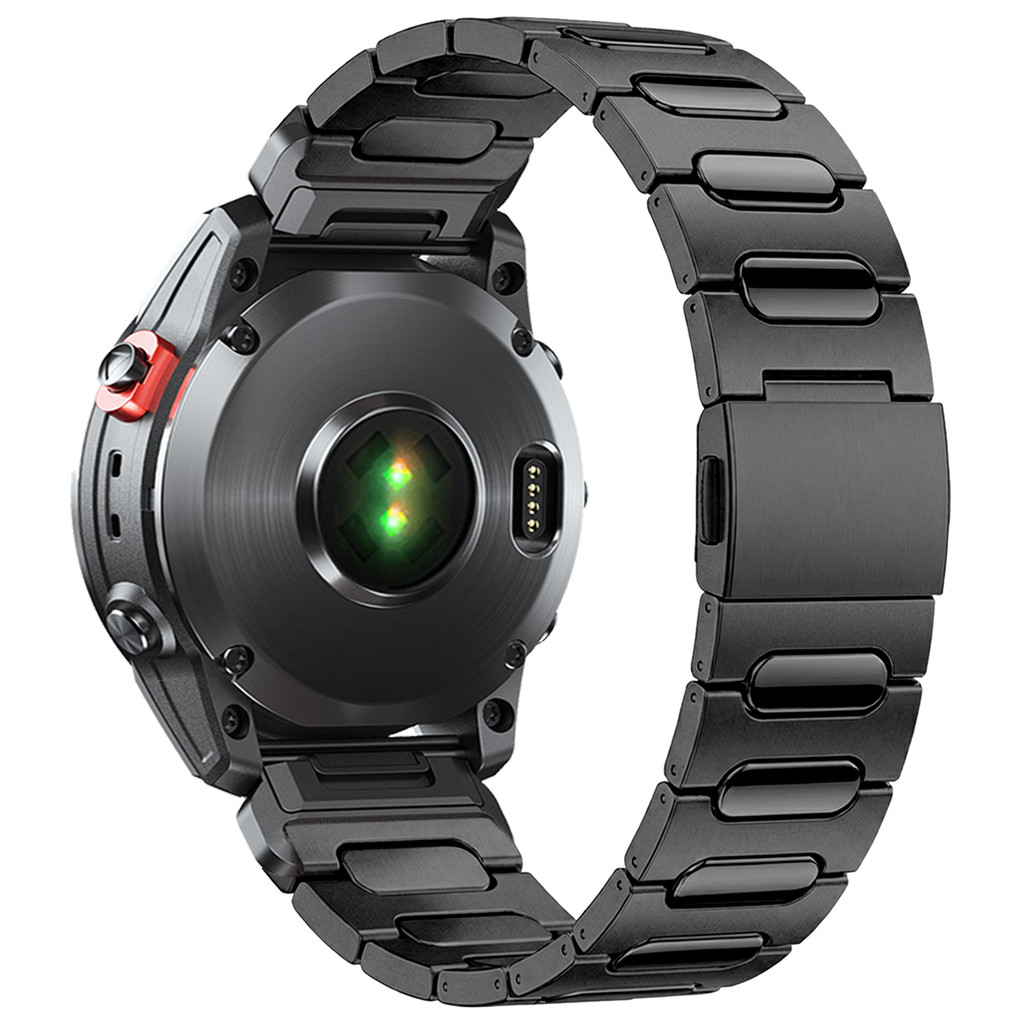Garmin Fenix 9 Pro 51 มม.47 มม.8 E 7 7X สายโลหะผสมไทเทเนียม 26 มม. 22 มม. หัวเข็มขัดแม่เหล็กแบบปลดเร็ว | Shopee Thailand