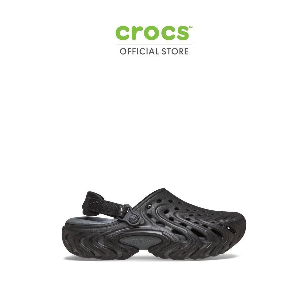 CROCS รองเท้าลำลองผู้ใหญ่ ECHO II CHROME - BLACK CHROME | Shopee Thailand