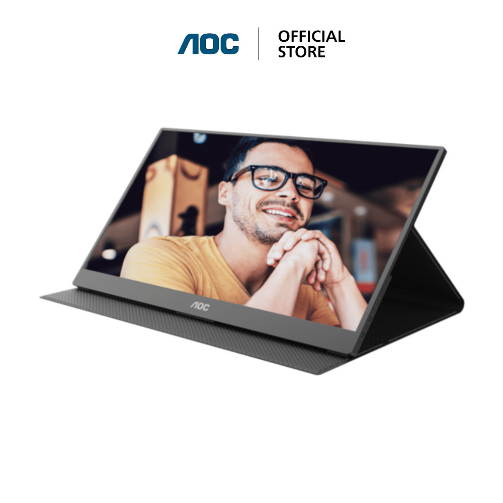 AOC 16T20/67 PORTABLE MONITOR (จอมอนิเตอร์พกพา) 15.6" IPS FHD 60Hz | Shopee Thailand