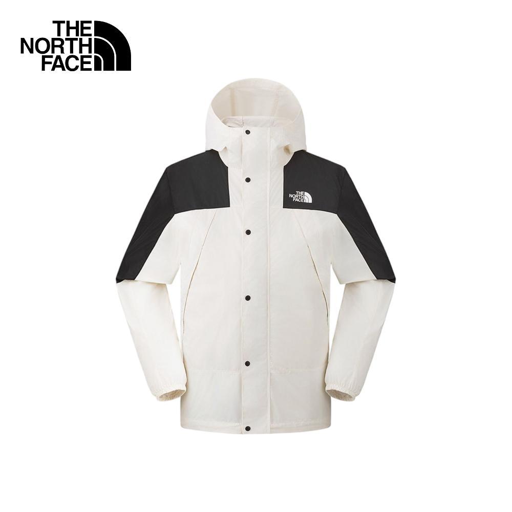 THE NORTH FACE MEN MOUNTAIN WIND JACKET(ดูตารางไซส์ASIA/AP) - WHITE DUNE/TNF BLACK แจ็กเก็ตกันลมผู้ชาย | Shopee Thailand