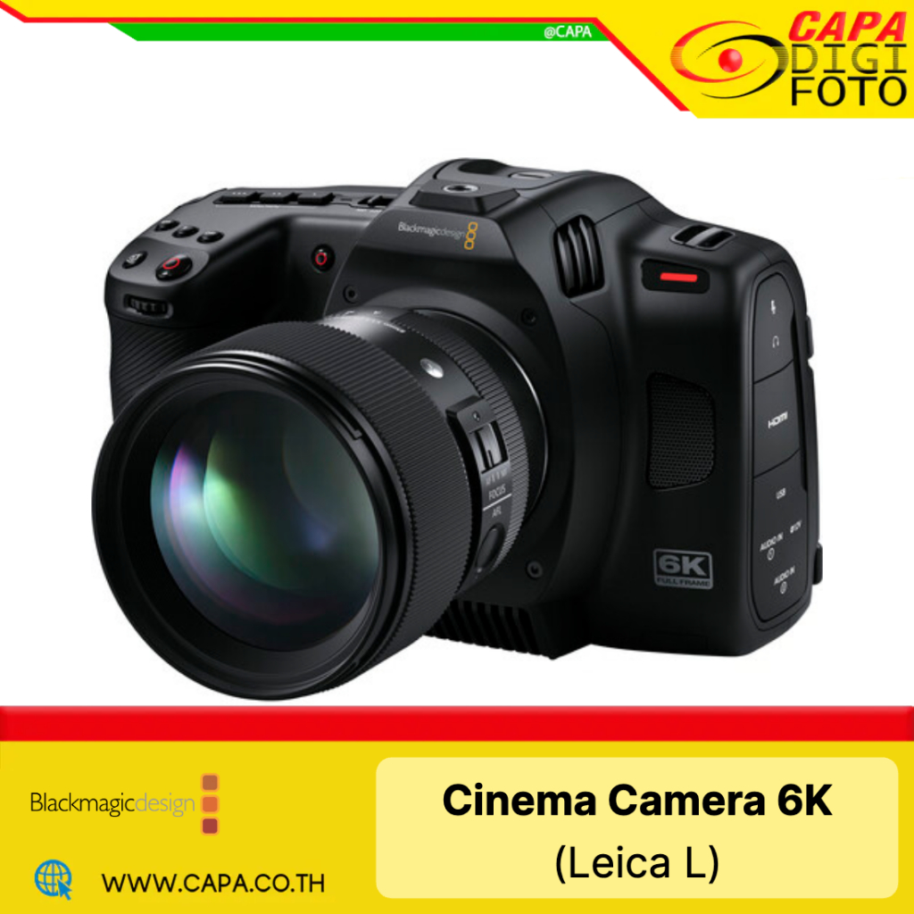 พร้อมส่ง!!! ลด40%!!!** Blackmagic Design Cinema Camera 6K (Leica L) | Shopee Thailand