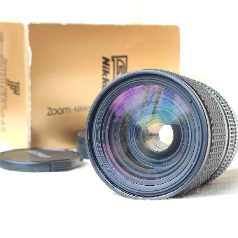 เลนส์ออโต้ ยี่ห้อ Nikon Zoom Nikkor Ai-s 28-85mm F/3.5-4.5 MF Ais Lens Mount nikon Ais พร้อมฝาหน้า ท้าย งานกล่อง | Shopee Thailand