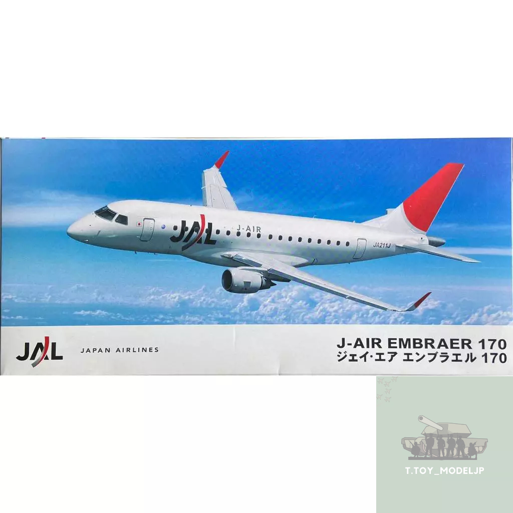 Hasegawa 1/144 J-Air Embraer 170 JAL โมเดลเครื่องบินรบ เครื่องบินโดยสาร เครื่องบินประกอบ โมเดลเครื่องบินลำเลี่ยง | Shopee Thailand
