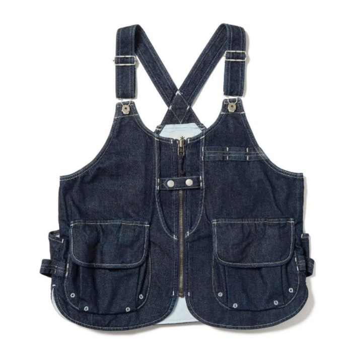 Snow Peak เสื้อกั๊กTAKIBI DENIM VEST | Shopee Thailand