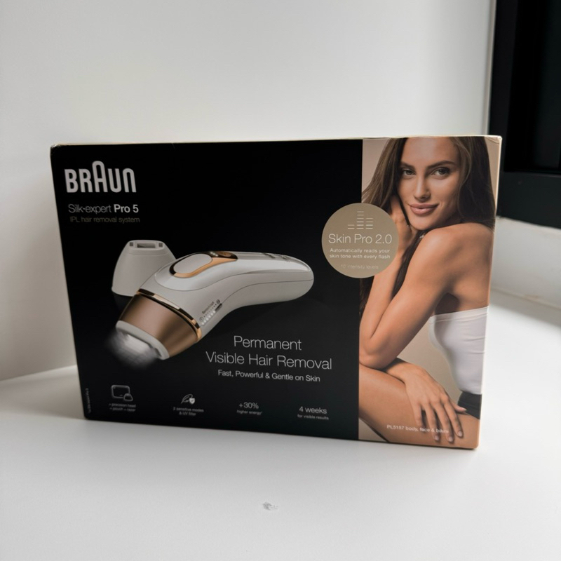 เครื่องกำจัดขนถาวร Braun Silk Expert Pro 5 PL5137 IPL ของแท้ 100% จาก AUS นำเข้าจากทางแบรนด์โดยตรง รุ่นใหม่ล่าสุด!!