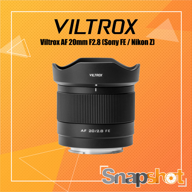 Viltrox AF 20mm F2.8 (Sony FE / Nikon Z) รับประกัน 1 ปี Viltrox 20 f2.8 Viltrox FE 20 f2.8 | Shopee Thailand