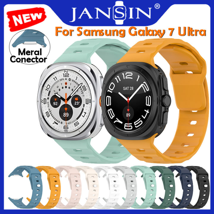 สำหรับ สาย Samsung Galaxy Watch Ultra2 Ultra 47mm ซิลิกอนสปอร์ต สายนาฬิกา Wristband Bracelet Galaxy Watch Ultra2 สายรัด Strap Accessories | Lazada Thailand