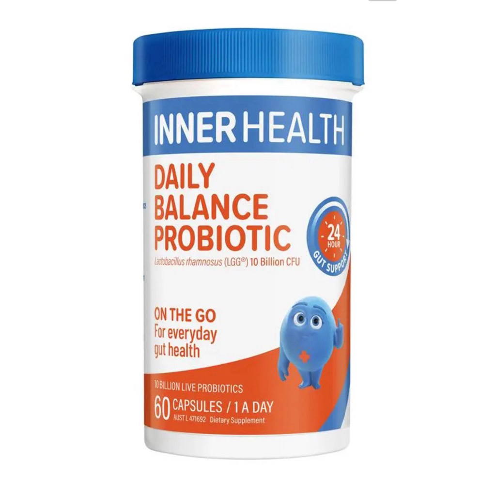 Inner Health Daily Balance Probiotic 60 แคปซูล Exp.09/27 | Shopee Thailand