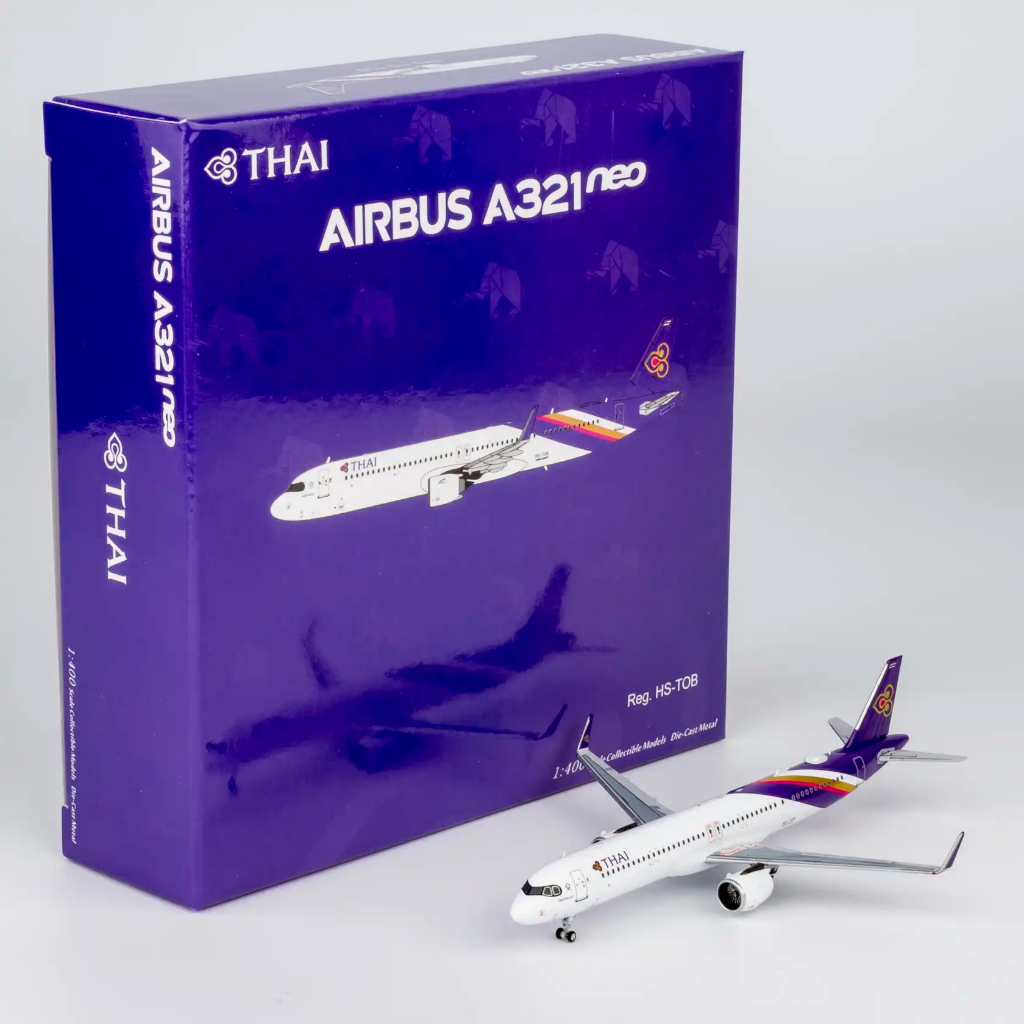 NG Models โมเดลเครื่องบิน การบินไทย Airbus A321neo HS-TOB 1:400 Diecast ของนักสะสม [Pre-Order] | Shopee Thailand