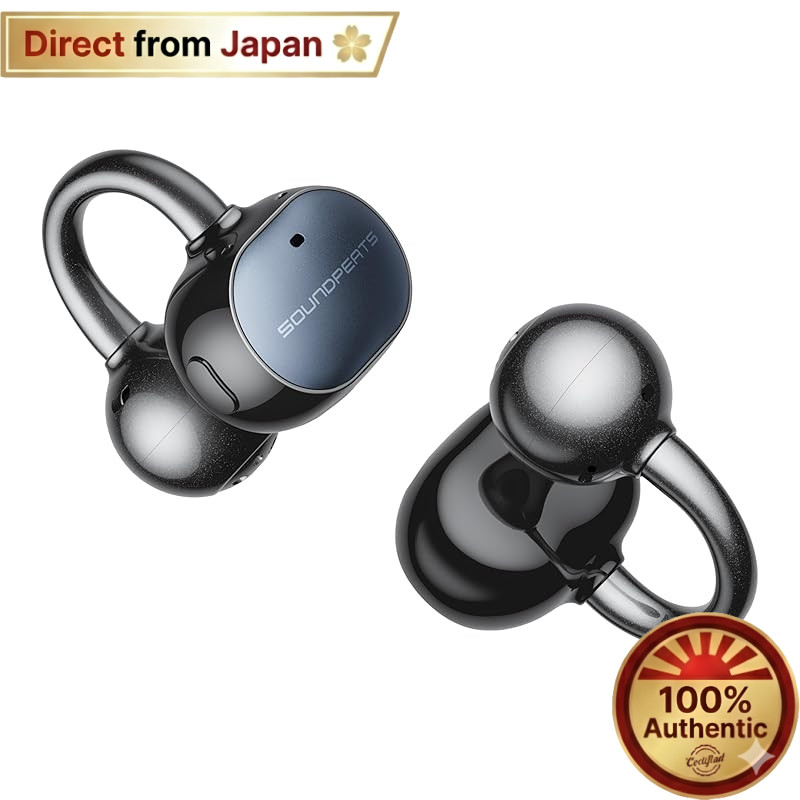 【Japan Quality】 SOUNDPEATS UU2 Wireless Ear Cuff Earphones - LDAC Support, Hi-Res Audio, Up to 42 Hours Playback, Bluetooth 6.0 | Shopee Thailand