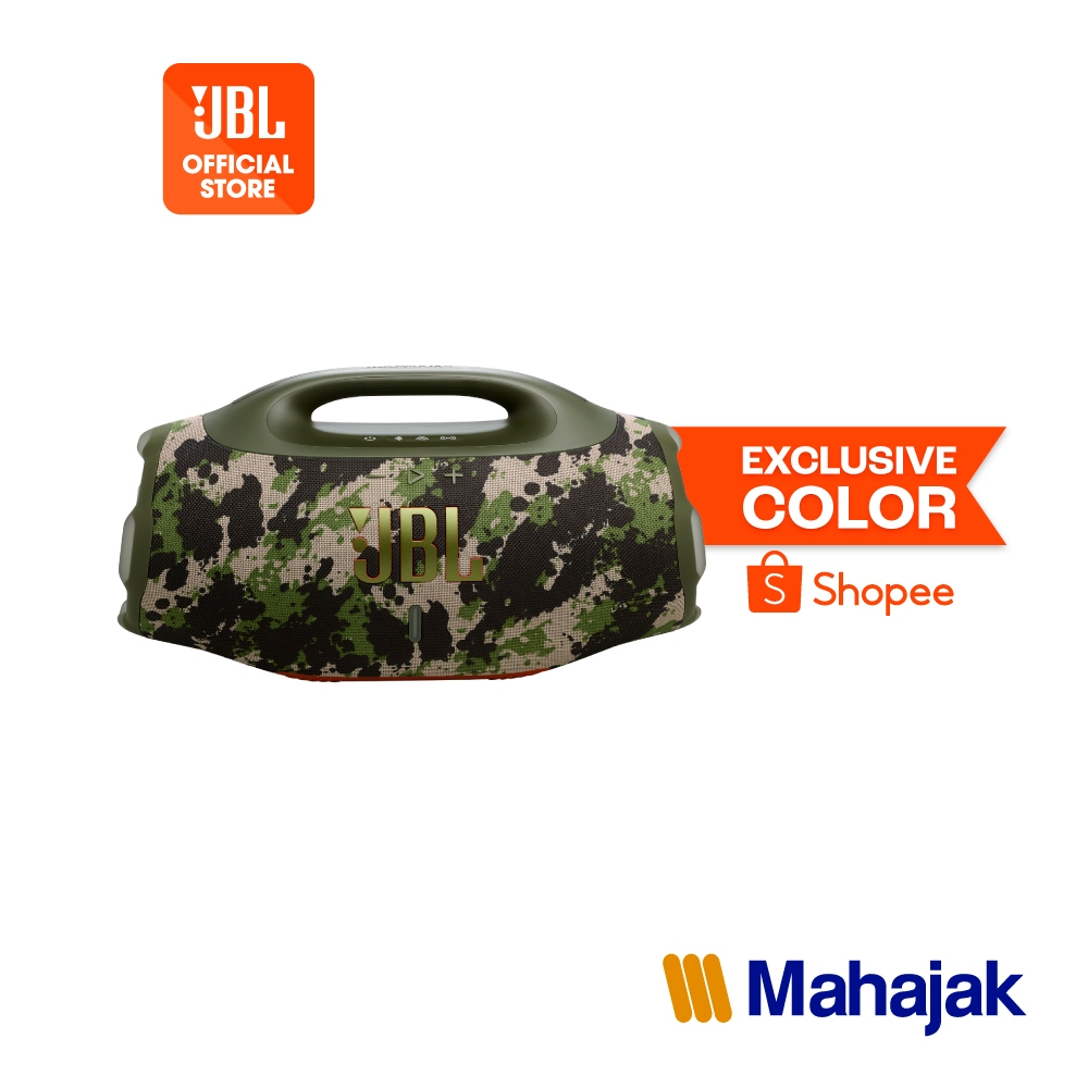 [NEW ARRIVAL] JBL Boombox4 ลำโพงเสียงทรงพลัง เหนือชั้นด้วย AI Sound Boost แบตเตอรี่ 34 ชั่วโมง ถอดเปลี่ยนได้ มี Bass Boo