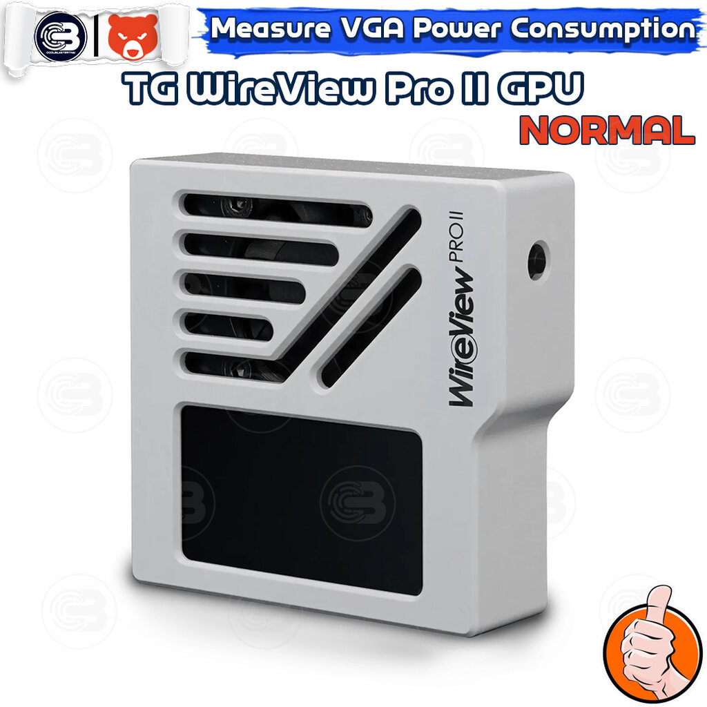 [CoolBlasterThai] THERMAL GRIZZLY WIREVIEW PRO II GPU WHITE EDITION (TG-WV-P2-H19N-W) GPU Power Consumption TFT-IPS D... | Shopee Thailand