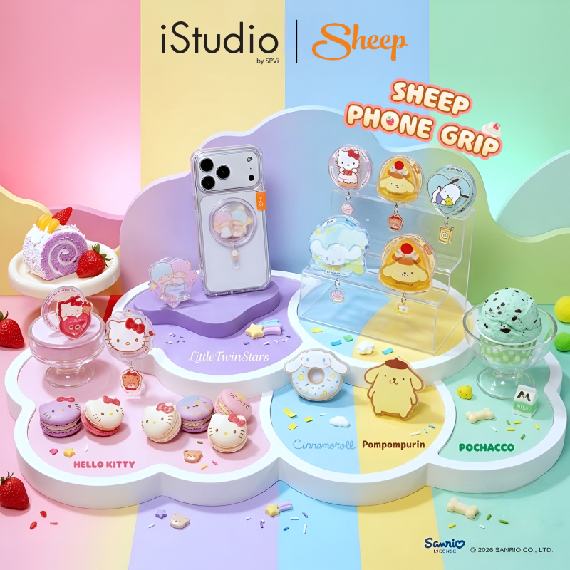 AppleSheep Phone Grip - ที่ติดหลังโทรศัพท์ แบบแม่เหล็ก ใช้กับเคสมือถือมีแม่เหล็ก | Shopee Thailand