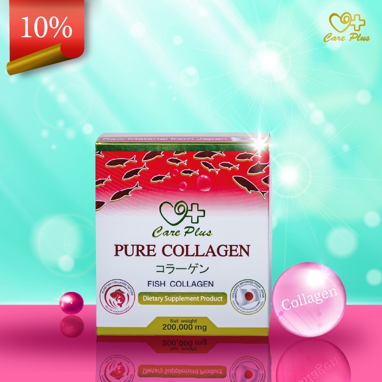 Care Plus Pure Collagen 200,000 mg. | Shopee Thailand