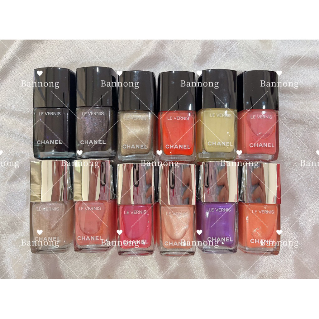 น้ำยาทาเล็บ CHANEL LE VERNIS สีน้องชัดมาก ทารอบเดียวสีเท่ากันหมดเลย กลิ่นไม่ฉุนด้วย | Shopee Thailand