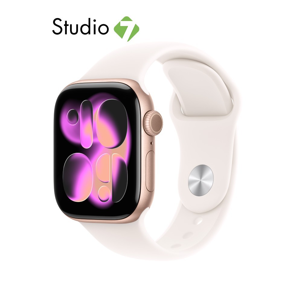 Apple Watch Series 11 GPS 46mm Aluminium Case with Sport Bandby Studio 7