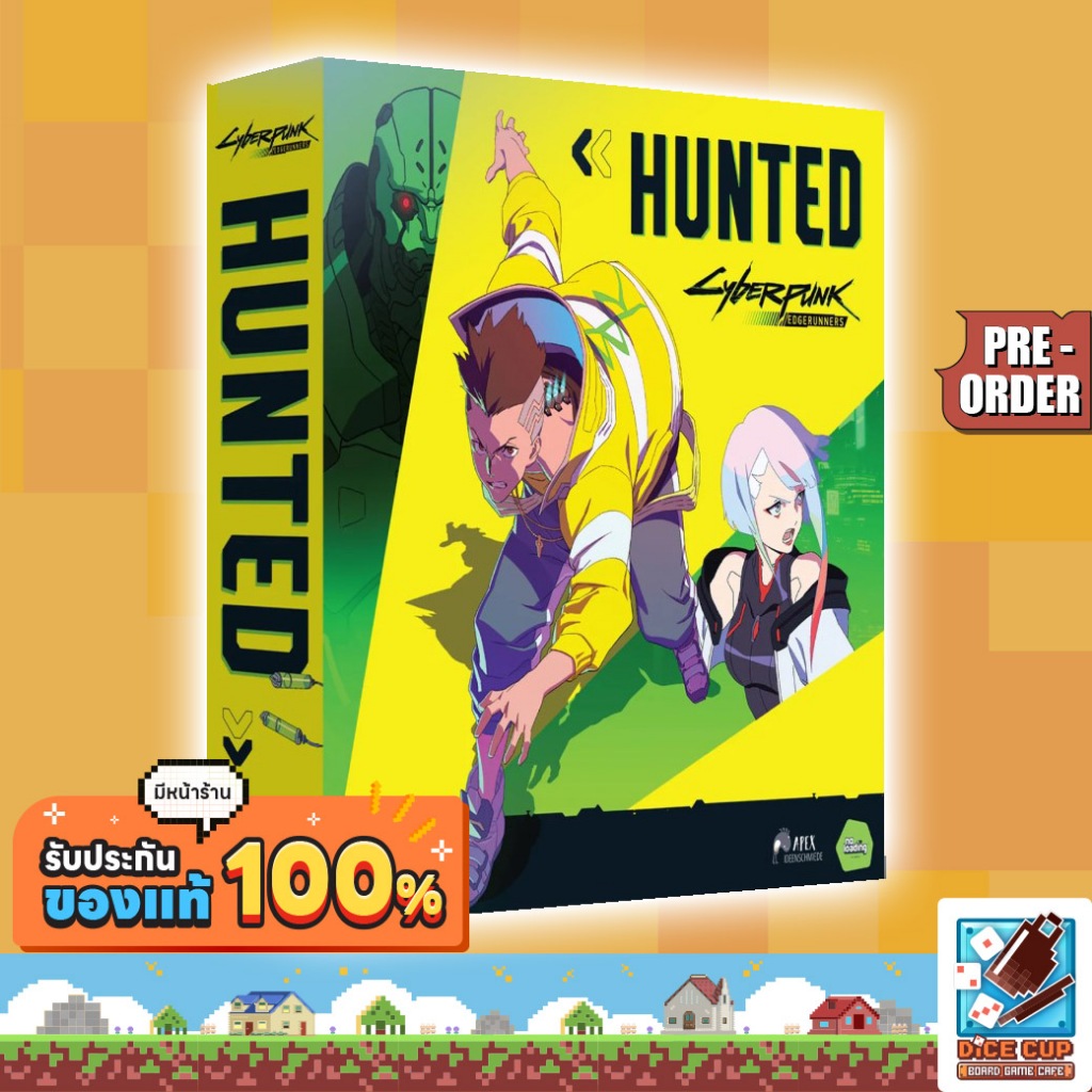 [พรีออเดอร์ ของแท้] Cyberpunk Edgerunners Hunted Board Game | Shopee Thailand