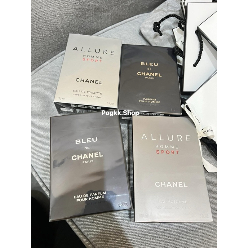น้ำหอม BLEU DE CHANEL Eau de Parfum ป้าย สคบ.ไทย มีแบบห่อของขวัญด้วยนะคะ 🩵✨