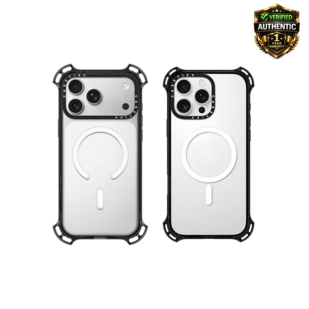 CASETiFY Bounce Case | เคสกันกระแทก สำหรับ iPhone | ของแท้ | Shopee Thailand