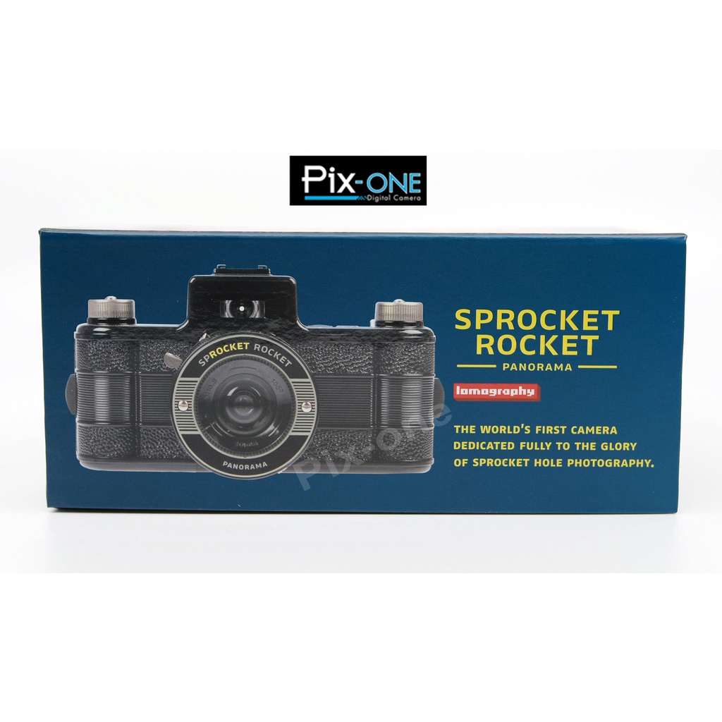 LOMOGRAPHY Sprocket Rocket 35 mm Panoramic Camera | Shopee Thailand