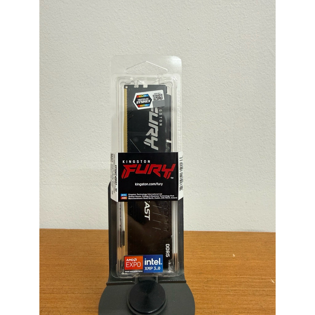 RAM PC DDR5 32GB/5600 (32*1) FURY BEAST Kingston [ของใหม่]