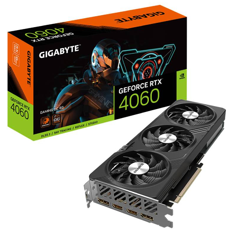 GIGABYTE RTX4060 GAMING OC 8GB GDDR6