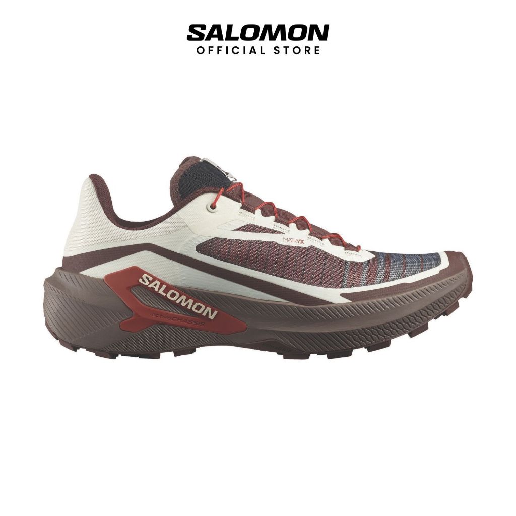 SALOMON GENESIS 2 Lava Falls Men's Trail Running Shoes รองเท้าวิ่งเทรลผู้ชาย L45474200 Official Store