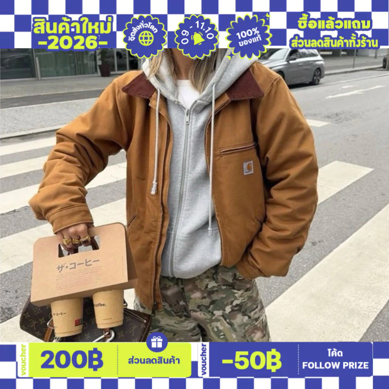 เสื้อ Carhartt 103828 DETROIT JACKET RELAXED FIT ของแท้ 100%