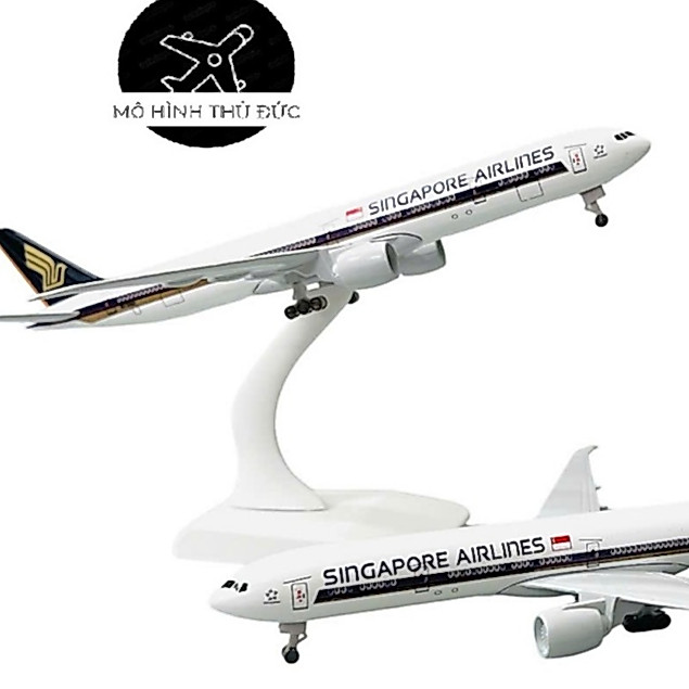 BOEING 777-300ER โมเดลเครื่องบิน "SINGAPORE AIRLINES" โลหะคุณภาพสูง 20CM Die Casting 1/400 Scale | Shopee Thailand