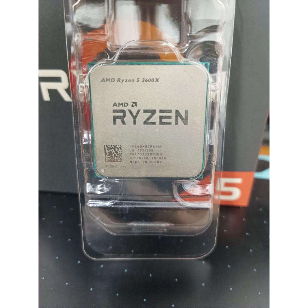ซีพียู CPU AMD Ryzen 5 2600X พร้อมฮีสซิงค์ | Shopee Thailand