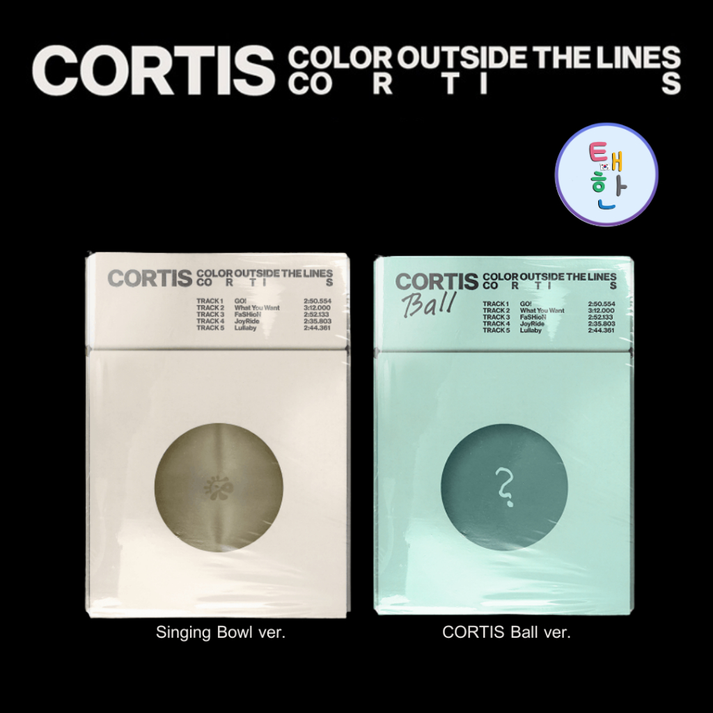 🔥ส่งด่วน ส่งทันที🔥**สินค้าแท้** [CORTIS] อัลบั้ม 1st EP Album [COLOR OUTSIDE THE LINES] (CORTIS Ball /Singing Bowl)