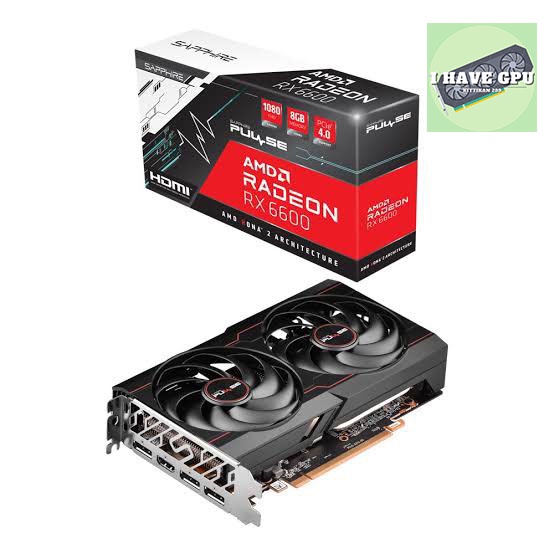 AMD RX 6600/8GB SAPPHIRE PULSE GAMING | Shopee Thailand