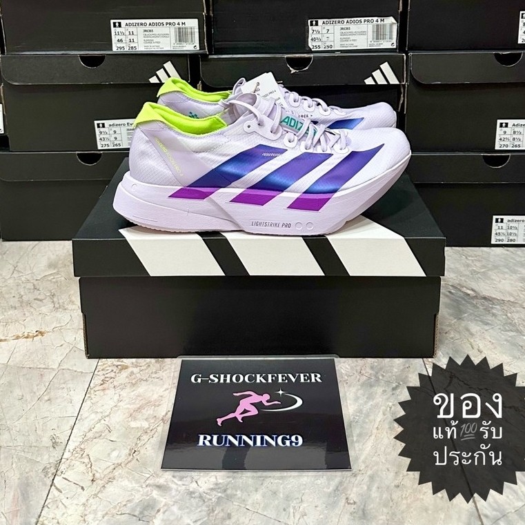 📌 ADIDAS Adizero Adios Pro 4 หญิง ของใหม่ แท้💯 รับประกัน พร้อมกล่องจากช้อปไทย🇹🇭 สินค้าป้ายลิขสิทธิ์ KJ0802